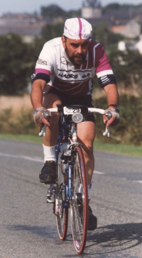 Dave riding Paris - Brest - Paris